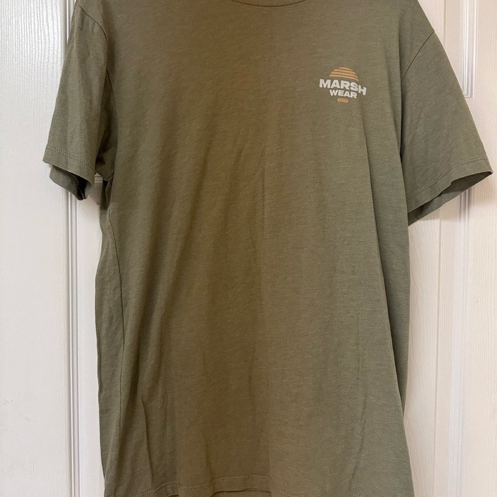 Marsh Wear Olive Short Sleeve Men's Tee